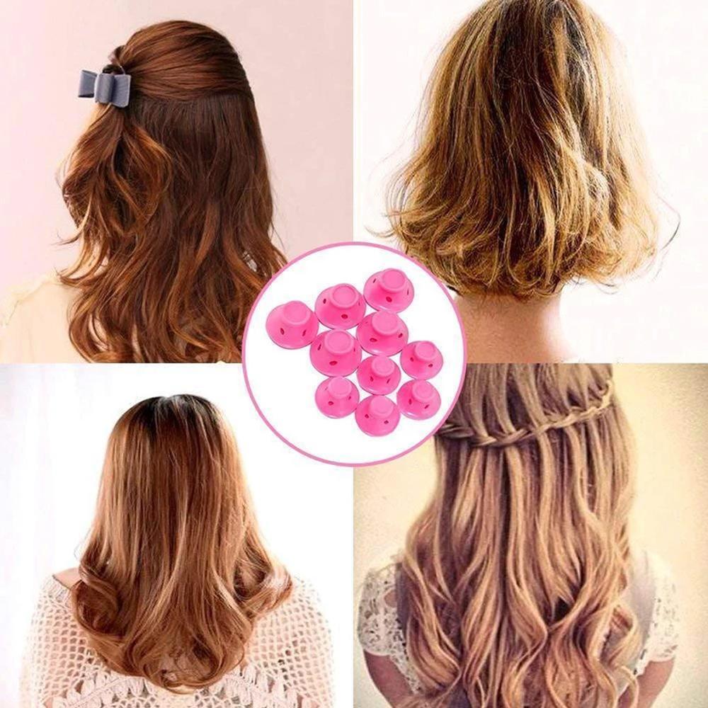 20 Pièces Bigoudis en Silicone