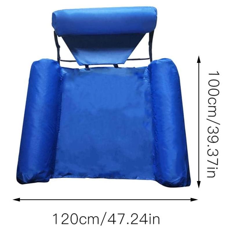 Lit gonflable de la piscine