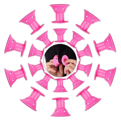 20 Pièces Bigoudis en Silicone