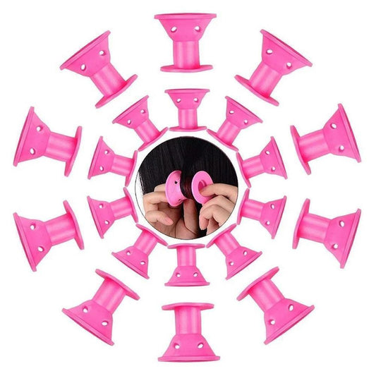 20 Pièces Bigoudis en Silicone