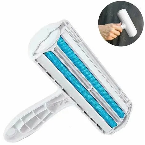 La brosse électrostatique anti-poils