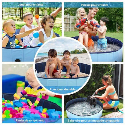 Piscine Portable Pliable pour Animaux