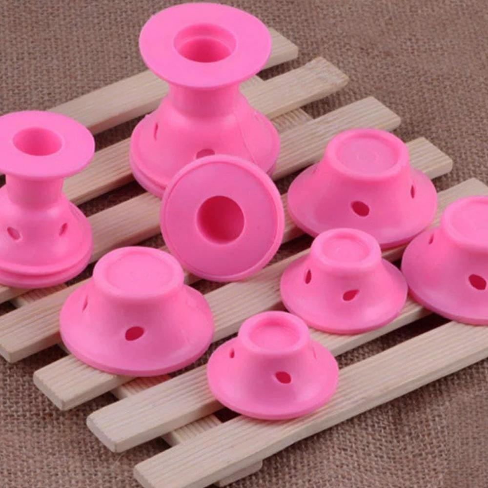 20 Pièces Bigoudis en Silicone