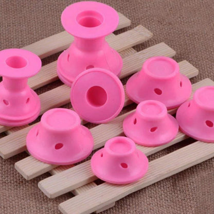 20 Pièces Bigoudis en Silicone