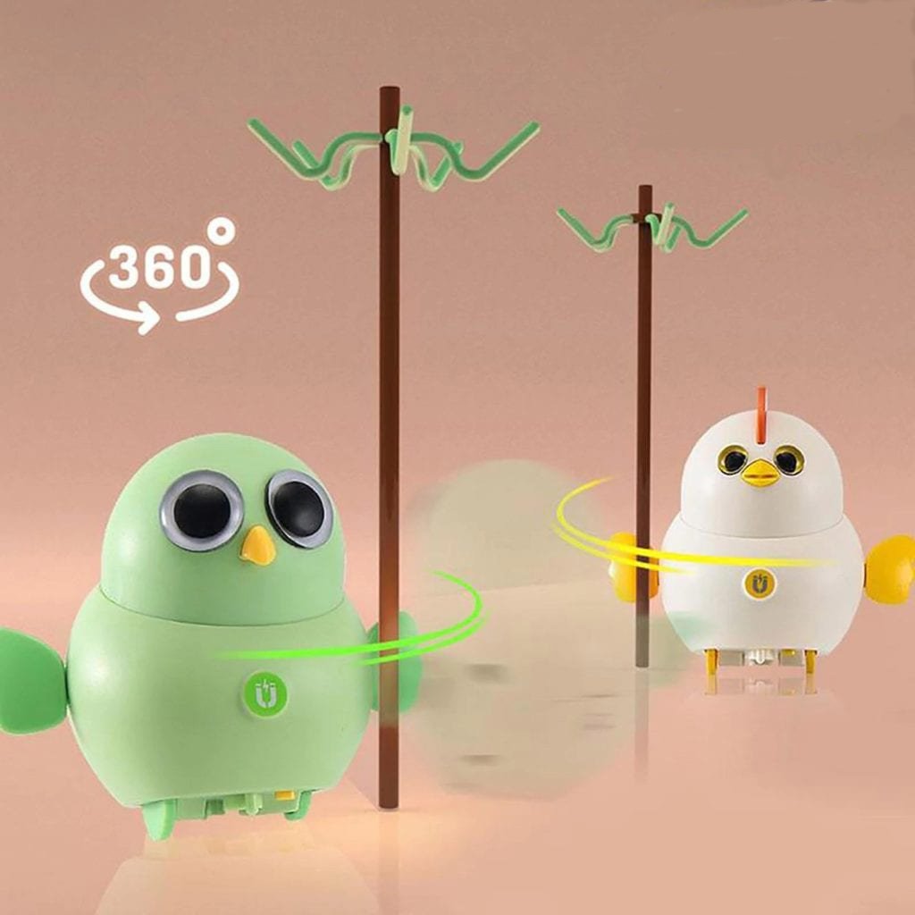 Jouet en forme de poule (6 pièces)