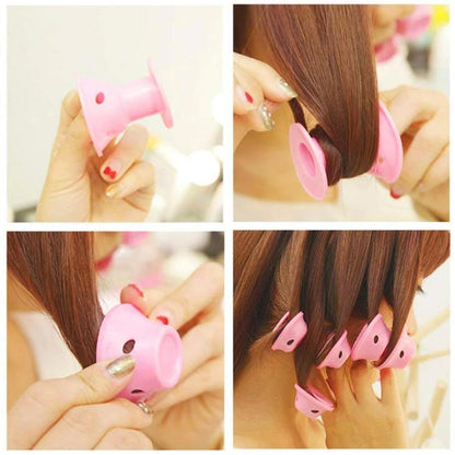 20 Pièces Bigoudis en Silicone