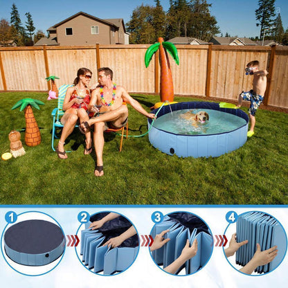 Piscine Portable Pliable pour Animaux