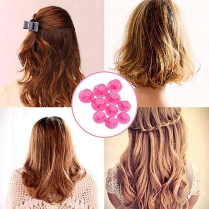 20 Pièces Bigoudis en Silicone