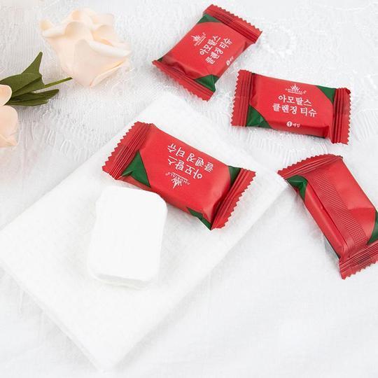 Serviette de Compression Jetable en Coton