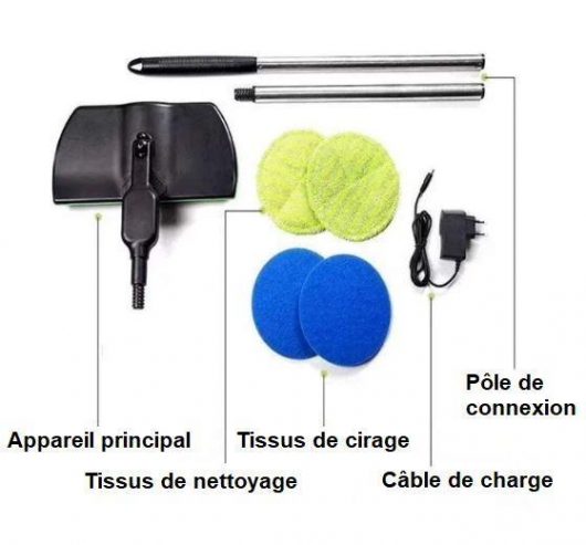 Balai électrique sans fil, le meilleur balai pour un nettoyage parfait