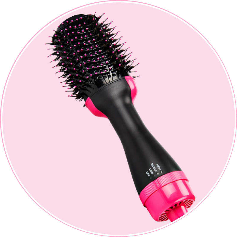 Brosse chauffante