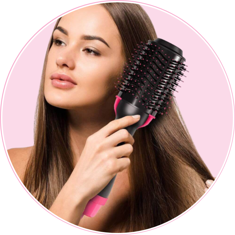 Brosse chauffante