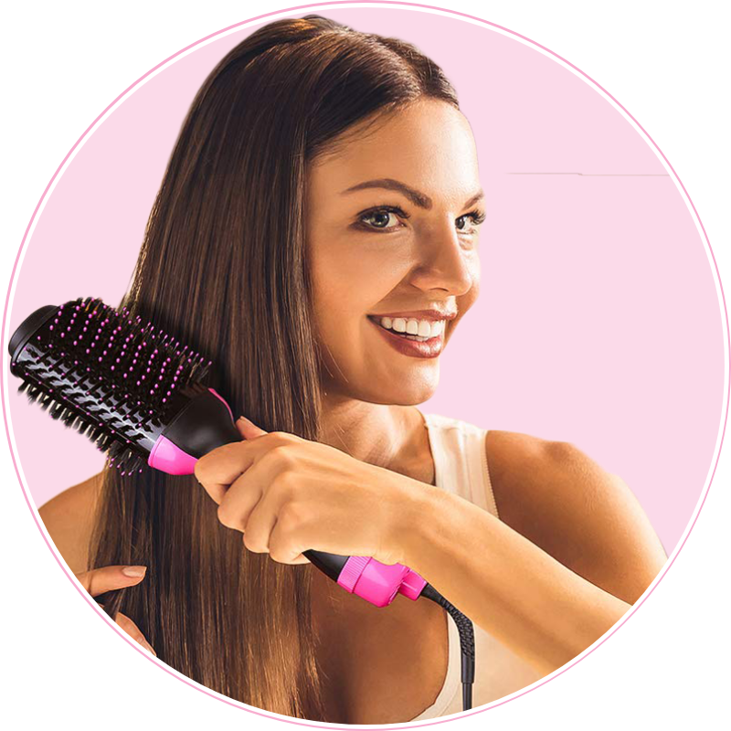 Brosse chauffante