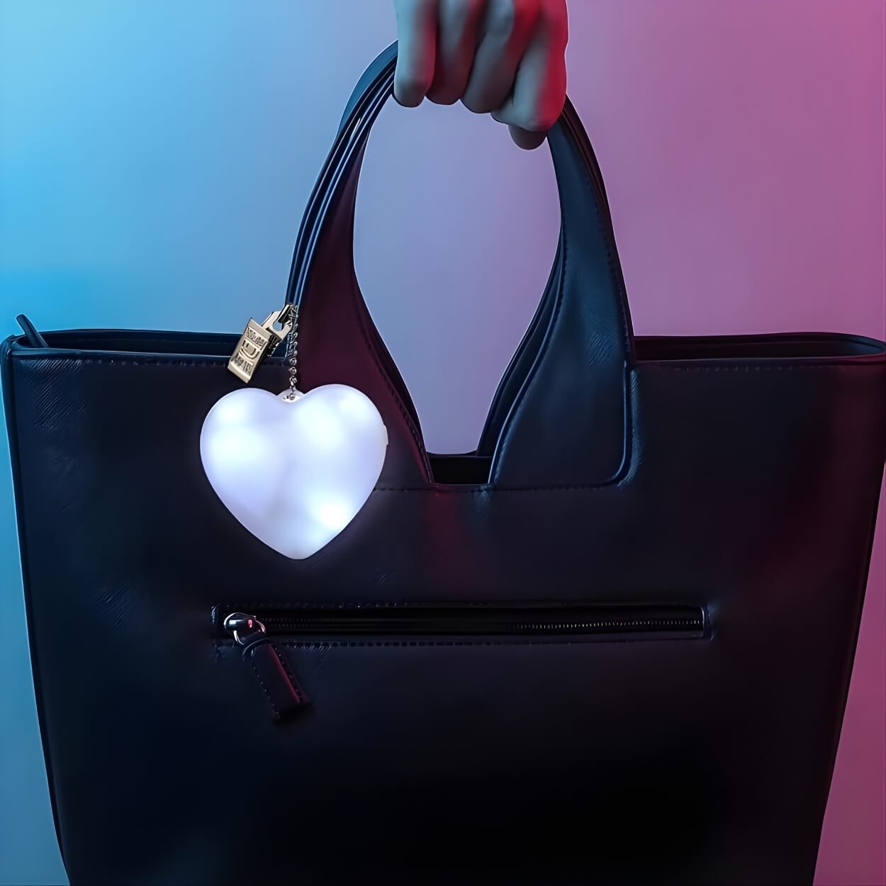 Lampes LED de Sac à Main en Forme de Cœur
