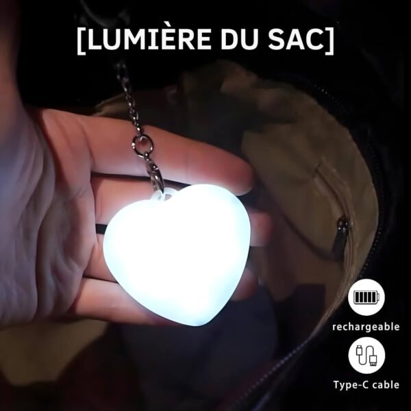 lampes led de sac à main en forme de cœur lampes led de sac à main en forme de cœur