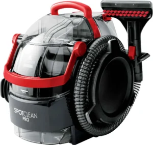 bissell 1558n 1 Shampouineuse BISSELL SpotClean Pro 1558N rouge et noire
