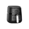 Airfryer Philips NA221/00 – 4,2 L avec fenêtre Airfryer Philips NA221/00 noir avec fenêtre de cuisson et poignée argentée