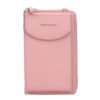 roseclair 1024x1024 2x 97461a26 40bc 4fa1 bb16 6d354e0cf5d8.jpg Portefeuille avec pochette extérieure pour téléphone et fermeture à bouton