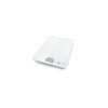 Balance de cuisine Soehnle Page Compact 300 blanche, vue en perspective