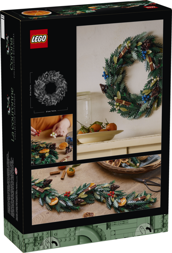 lego-10340-noel-13 Couronne de Noël LEGO 10340 – emballage
