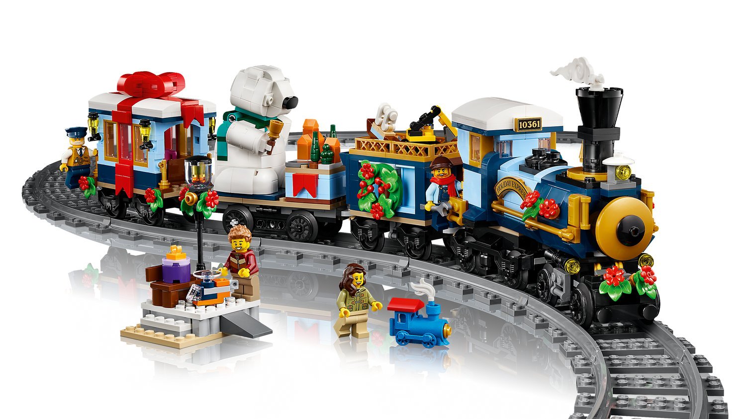 LEGO Icons 10361 Train de Noël – 956 pièces