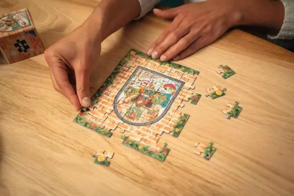 Calendrier de l’Avent puzzle Ravensburger 2026 Noël à la maison — présentation fabricant 8