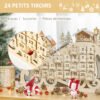 homcom-830-418-calendrier-avent-bois-traineau-5 Les 24 petits tiroirs à remplir du calendrier HOMCOM 830-418