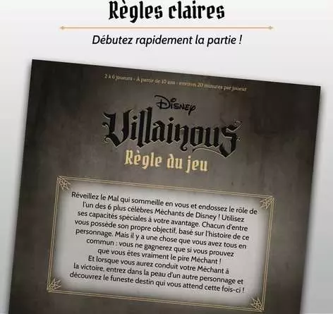Ravensburger Disney Villainous 26067 – Jeu de base, 6 méchants dès 10 ans – vue fabricant 5