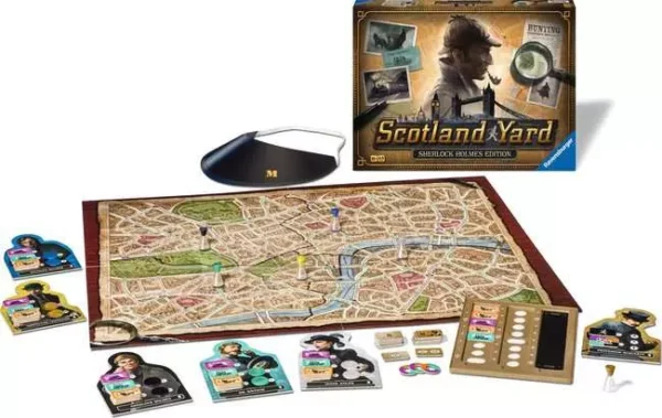 27344 – visuel 2 Ravensburger Scotland Yard Sherlock Holmes 27344 – Jeu d’enquête dès 10 ans – vue fabricant 2