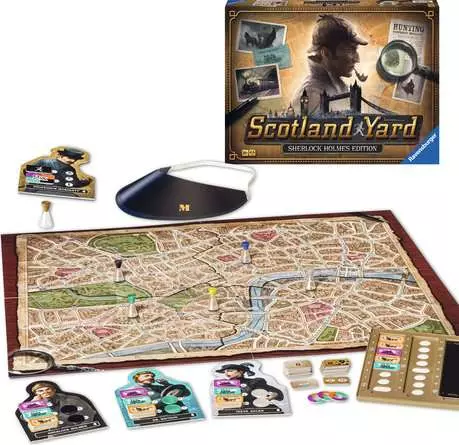 27344 – visuel 3 Ravensburger Scotland Yard Sherlock Holmes 27344 – Jeu d’enquête dès 10 ans – vue fabricant 3
