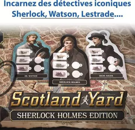 27344 – visuel 4 Ravensburger Scotland Yard Sherlock Holmes 27344 – Jeu d’enquête dès 10 ans – vue fabricant 4