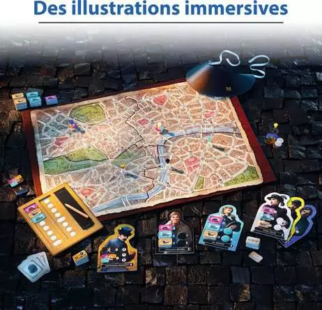 27344 – visuel 6 Ravensburger Scotland Yard Sherlock Holmes 27344 – Jeu d’enquête dès 10 ans – vue fabricant 6
