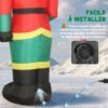 outsunny-casse-noisette-84j-120v90rd-5 Casse-noisette de Noël gonflable Outsunny 84J-120V90RD, 245 cm — visuel 5