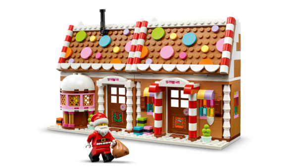 lego-40809-noel-4 Maison en pain d’épices LEGO 40809 – détail du modèle 4