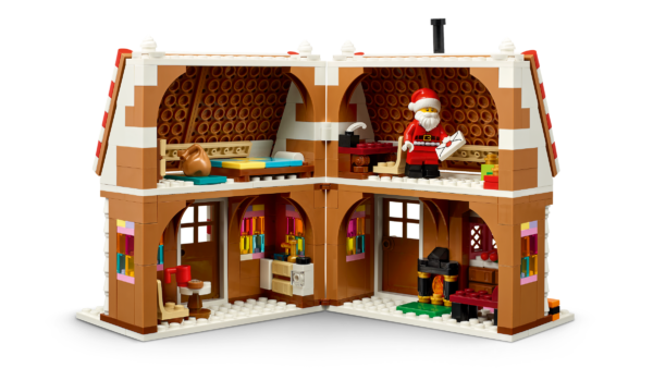 lego-40809-noel-5 Maison en pain d’épices LEGO 40809 – détail du modèle 5