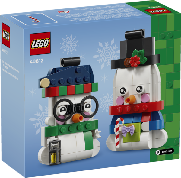 lego-40812-noel-7 Bonshommes de neige LEGO 40812 – emballage