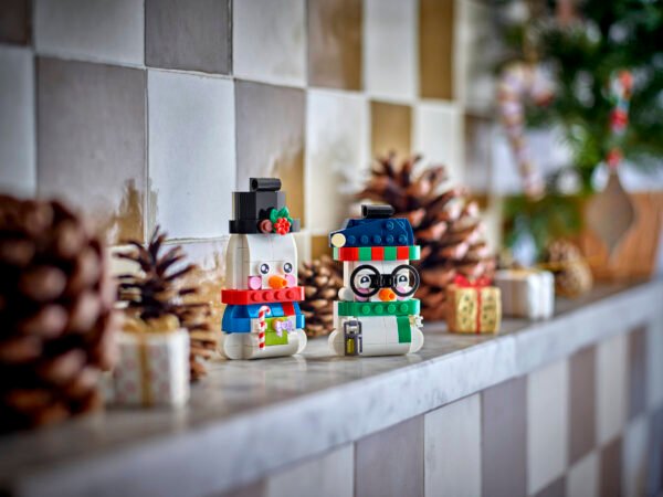 lego-40812-noel-5 Bonshommes de neige LEGO 40812 – mise en scène festive