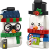 lego-40812-noel-1 Bonshommes de neige LEGO 40812 – modèle assemblé