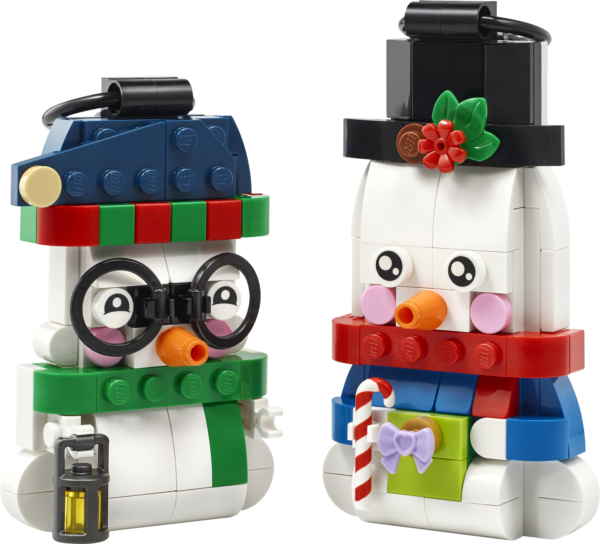 lego-40812-noel-1 Bonshommes de neige LEGO 40812 – modèle assemblé