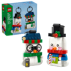 lego-40812-noel-2 Bonshommes de neige LEGO 40812 – boîte et modèle