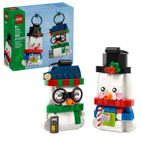 lego-40812-noel-2 Bonshommes de neige LEGO 40812 – boîte et modèle