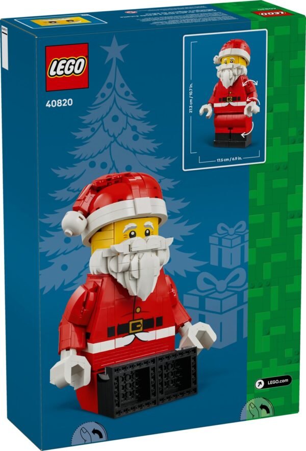lego-40820-pere-noel-7 Boîte LEGO 40820 Père Noël grand format