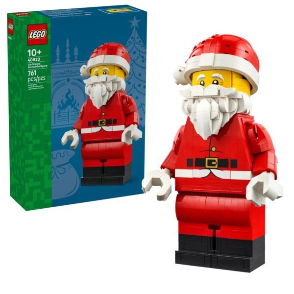lego-40820-pere-noel-2 Coffret LEGO 40820 et figurine du Père Noël