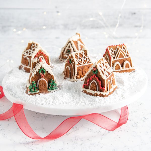 Présentation de maisons gourmandes Nordic Ware pour Noël
