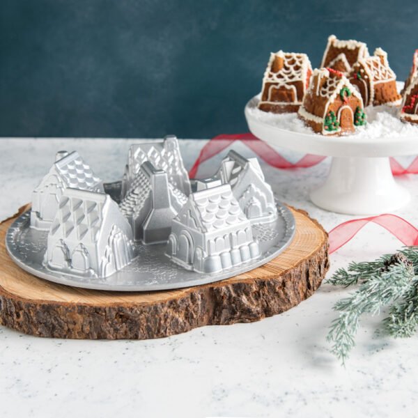Idée de décoration des maisons de Noël Nordic Ware