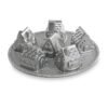 Moule Nordic Ware Cozy Village 81948 argenté à six maisons