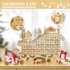 homcom-830-418-calendrier-avent-bois-traineau-4 Présentation du calendrier de l’Avent LED HOMCOM 830-418