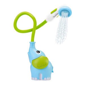 Douchette bain bebe Yookidoo bleu vert 1 Douchette de bain bébé Yookidoo Éléphant bleu et vert