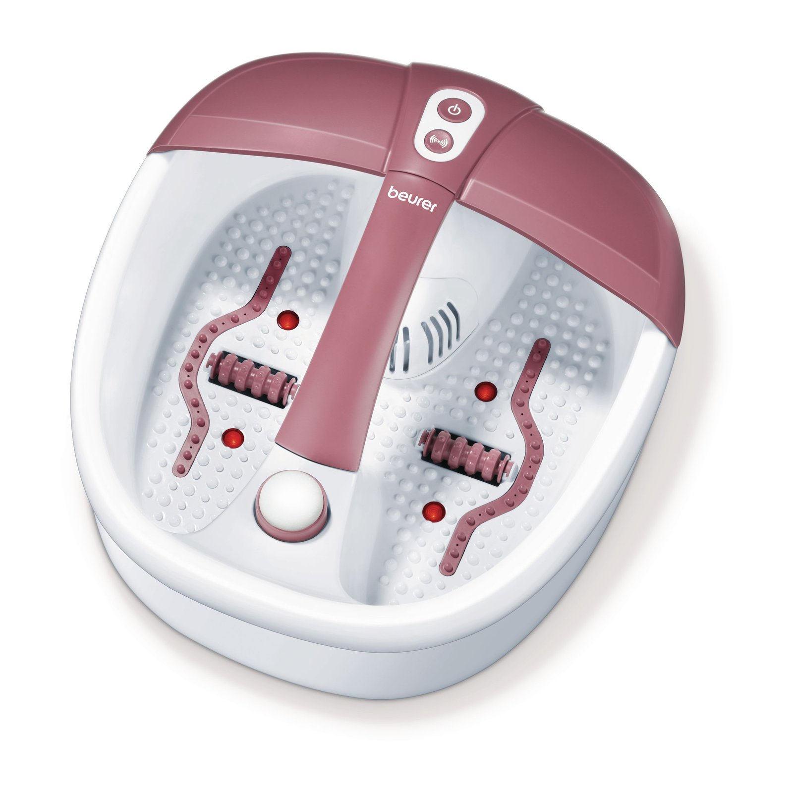 Bain de pieds Beurer FB 35 rose et blanc