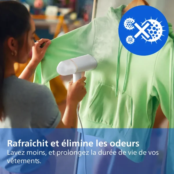 Philips STH3020/10 : vue officielle du défroisseur et de ses fonctionnalités 8